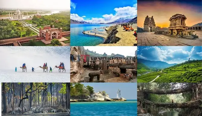 भारत के 10 खूबसूरत पर्यटन स्थल जहां हर यात्री को एक बार जरूर जाना चाहिए
