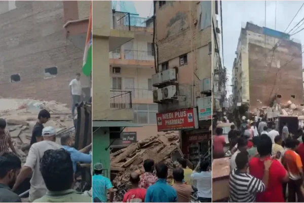 Delhi PG Building Collapse: सत्य निकेतन में पांच मंजिला इमारत गिरी, 7 की मौत; सुरक्षा व्यवस्था पर उठे सवाल